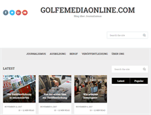 Tablet Screenshot of golfemediaonline.com